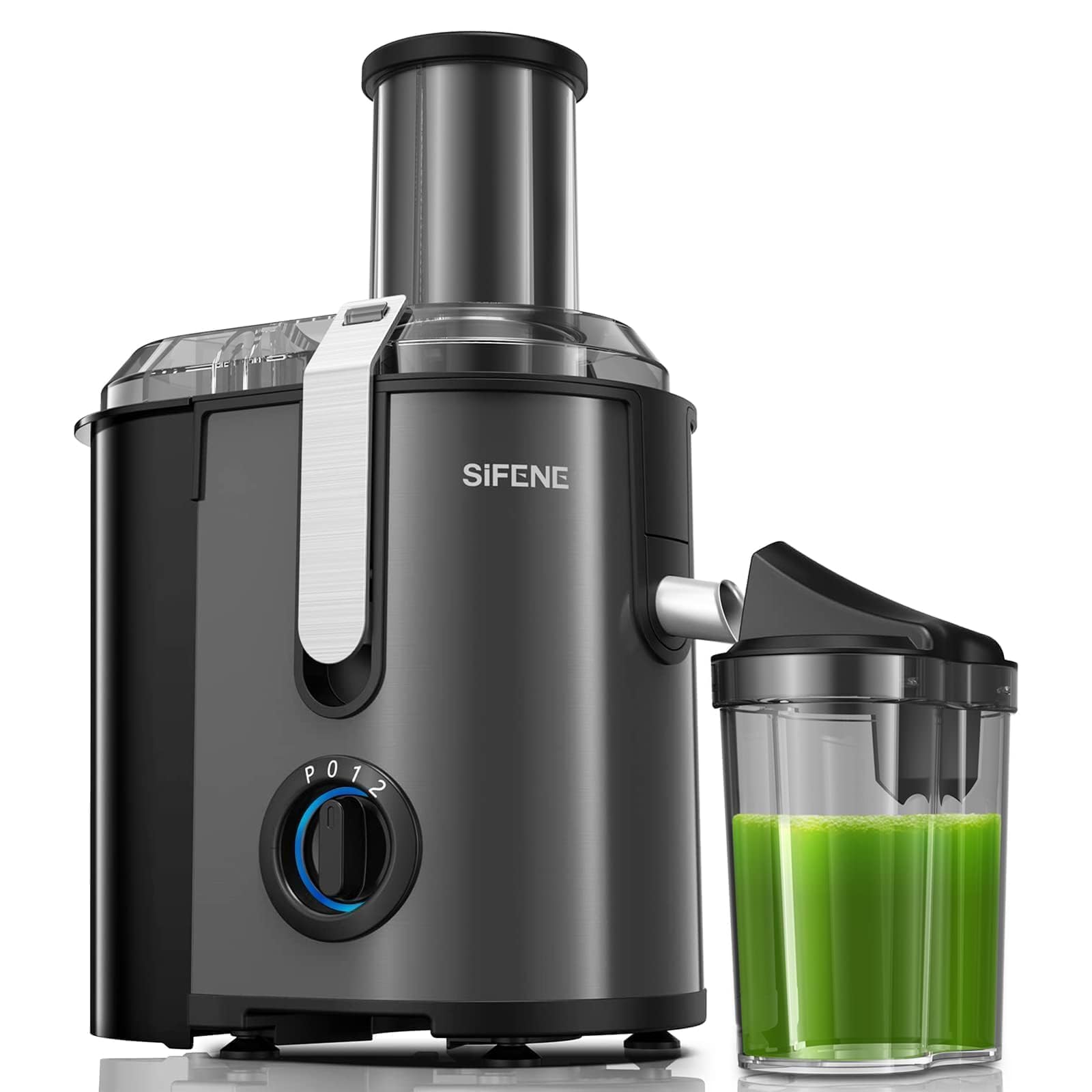 SIFENE 800W Centrifugal Juicer Machine 3 2 Inch Wide Mouth Fruit and Vegetable Extractor 3 Speed Control Stainless
