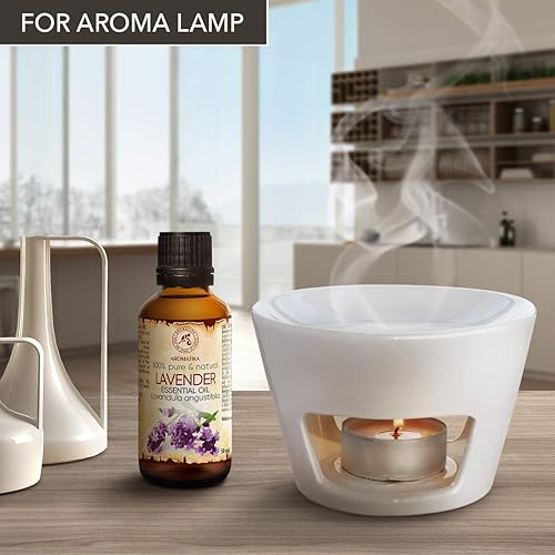 Miniatura 8 de Aceites esenciales de lavanda de 1.7 onzas líquidas para difusores, aromaterapia, aceite de lavanda puro, aceite de fragancia para dormir, cuidado