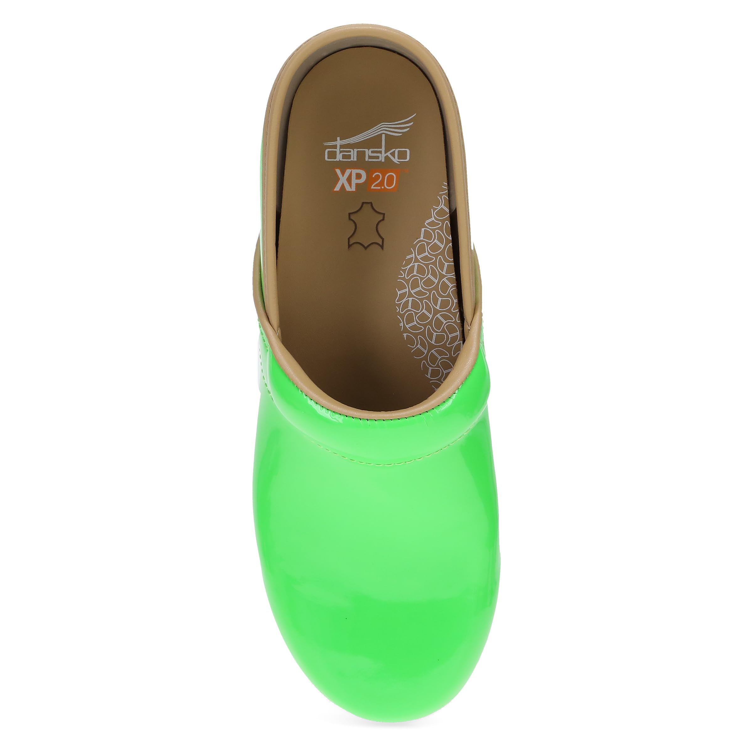 Dansko XP 2.0 Neon Clogs - Calzado ligero antideslizante para mayor comodidad y apoyo, ideal para profesionales de larga data - Enfermería, veterinarios, profesionales de la salud