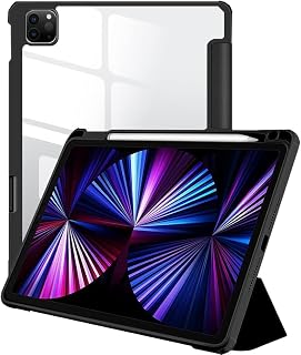 Amazon Basics Case for iPad Pro 11 Inch (2022/2021/2020, 4th/3rd/2nd Generation) | Soft Flexible Cover with Auto Wake/Slee... Price In India