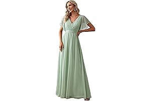 Enchanting Sage Green Mother of the Bride Dresses by Ever-Pretty