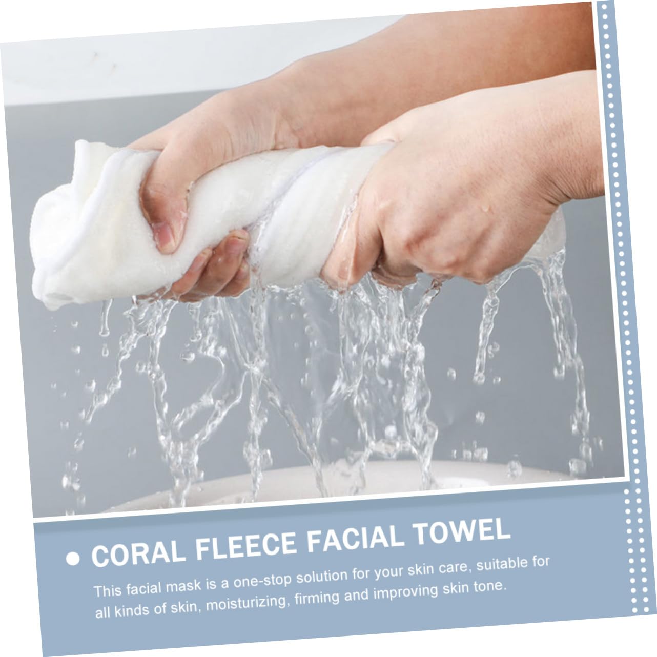 Beavorty 10stücke Hot Cold Compress Gesichtsmaske Tuch Wiederverwendbare Beauty Handtücher Für Für Tägliche Hautpflege