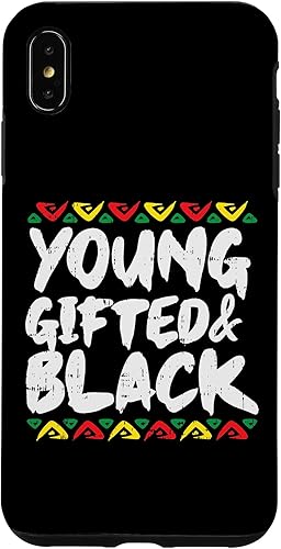 Miniatura 7 de Funda de regalo afroamericana para iPhone 14 Pro Max Young Gifted Black Kente Dashiki Pride