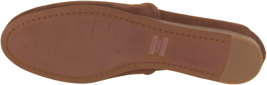 TOMS Kelli Dark Amber Suede 10 B (M)
