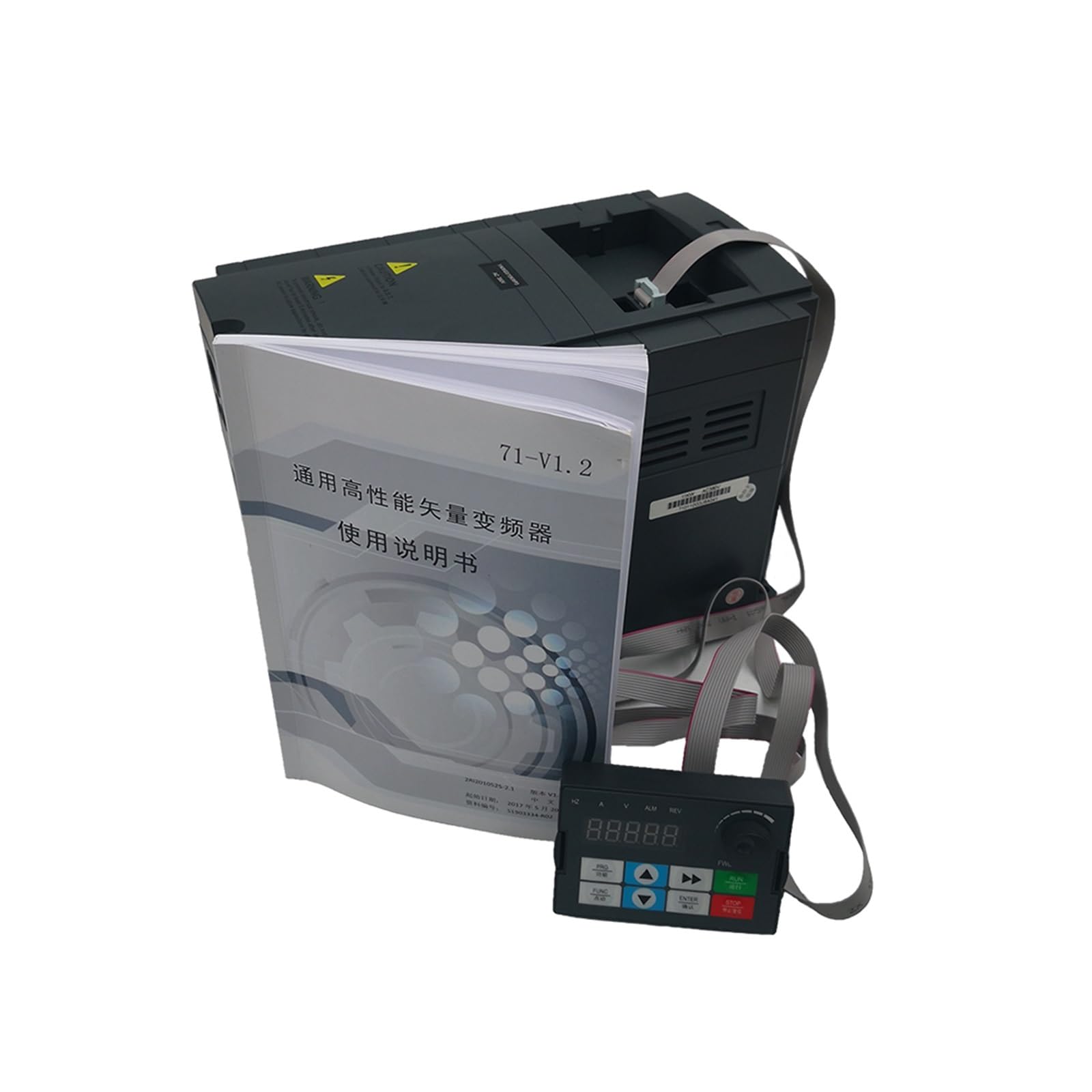Variador de Frecuencia, VFD AC 380V 18KW Unidad de frecuencia variable Controlador de velocidad trifásico Motor inversor VFD Convertidor de frecuencia EC03