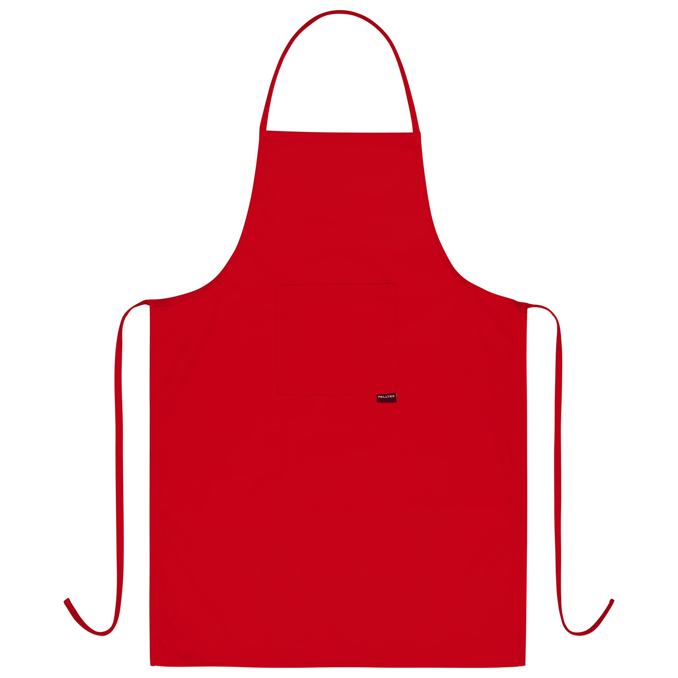PALLTEX Borago Aprons for Men Aprons for Women Chef Apron for Cooking Crafts Painting Baking Kitchen Apron EN ISO 13688, red, One Size - Image 3