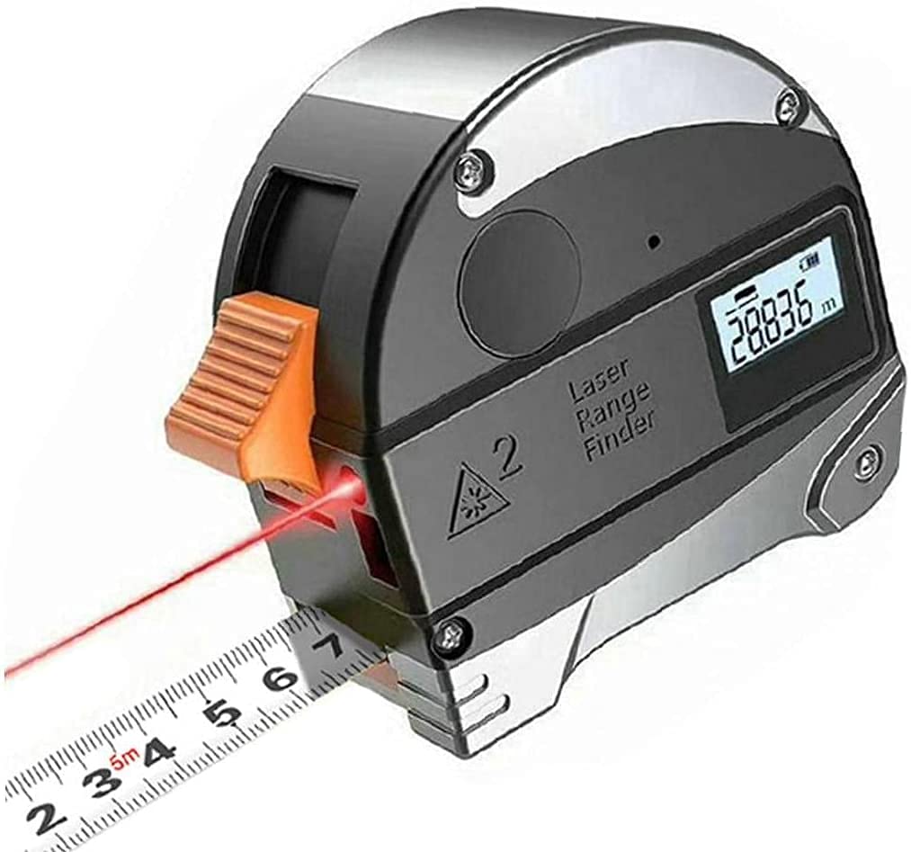 Mètre ruban numérique 40 m 5 m avec écran LCD 2 en 1