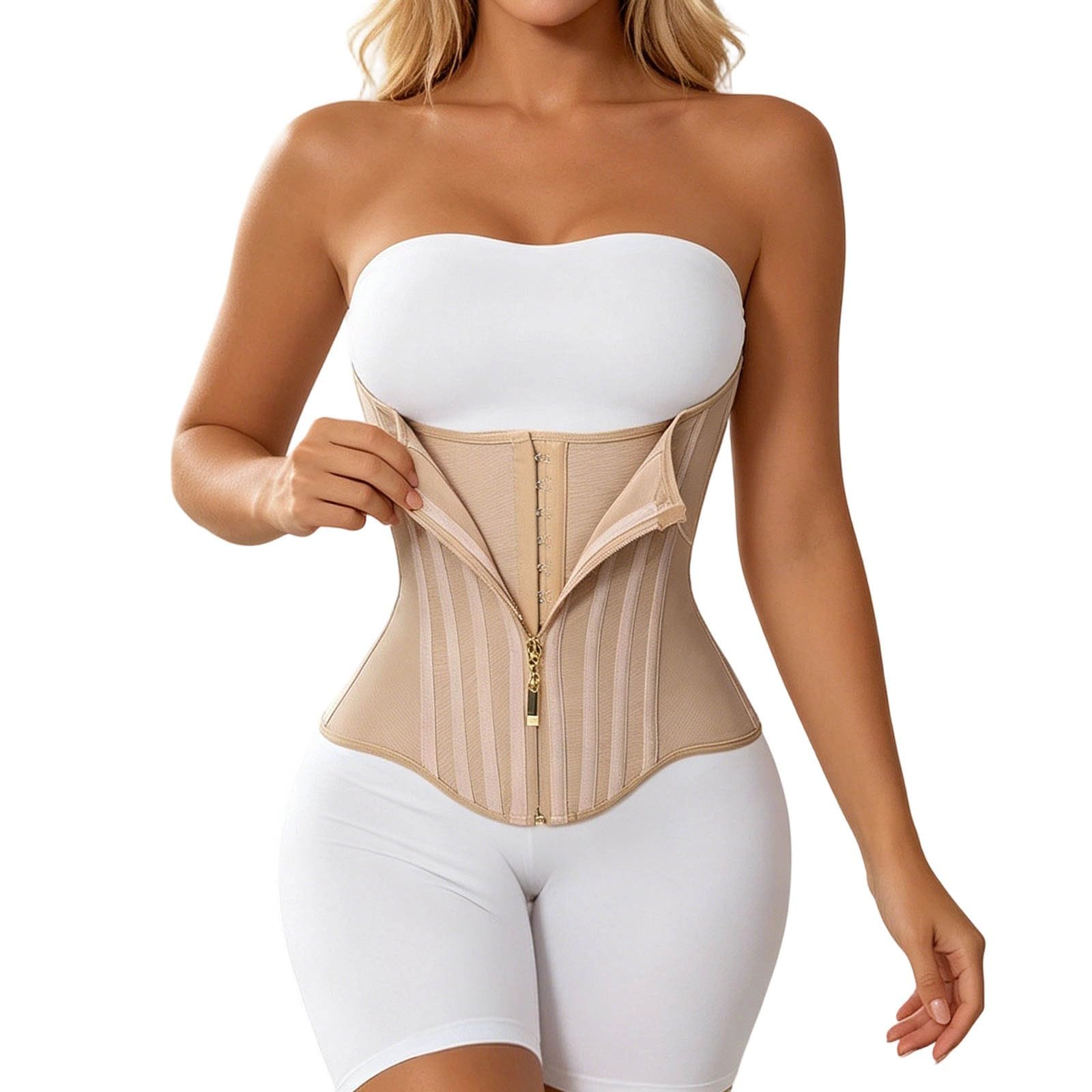 Corsetto Donna Elegante Corto, Corpetto Donna Curvy
