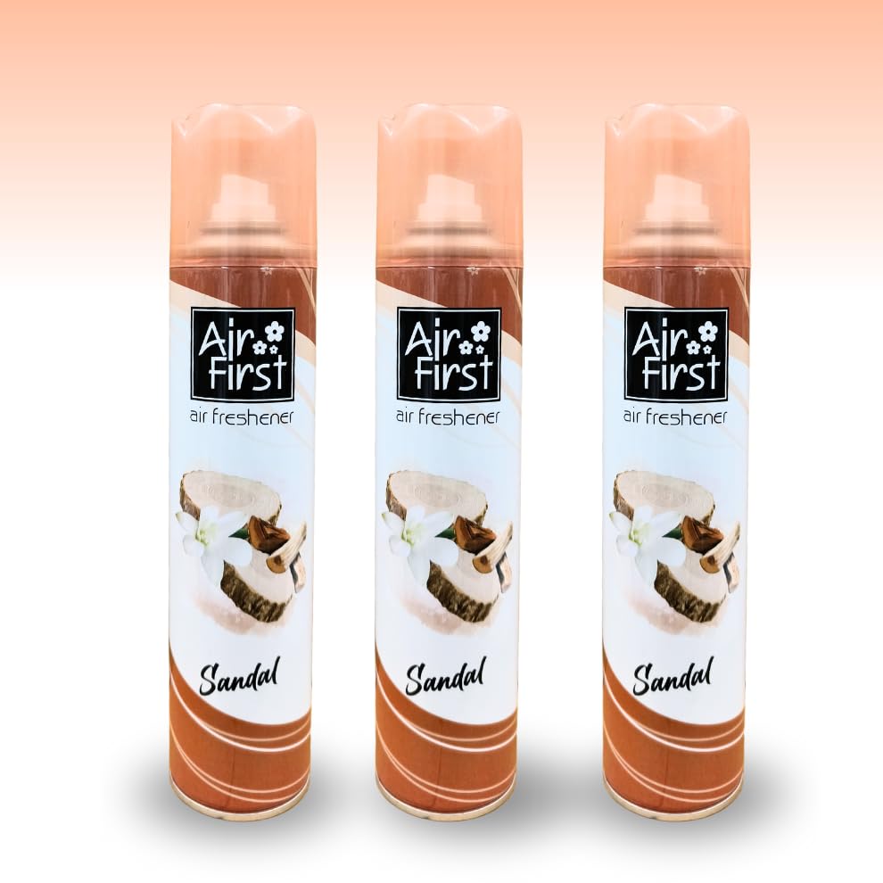 Image of Room Spray Air Freshener Combo Pack of 3 (300ml x 3) (Sandal)