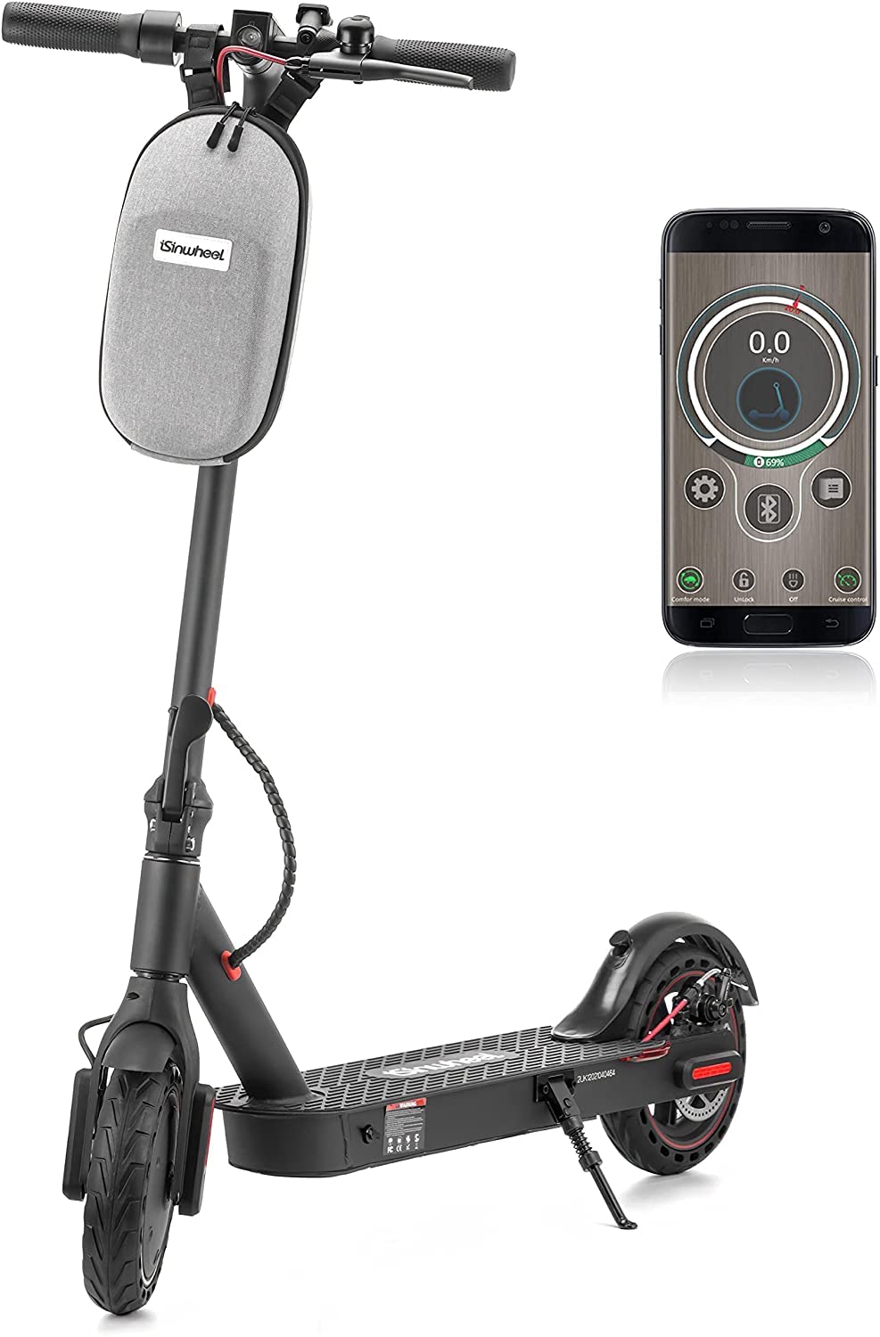 Buy Electric Scooter Adults, isinwheel i9 Portable E Scooter with App