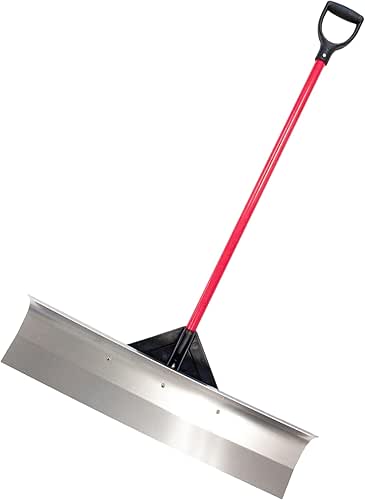 Bully Tools Aluminum Snow Pusher – Heavy Duty Wide Shovel