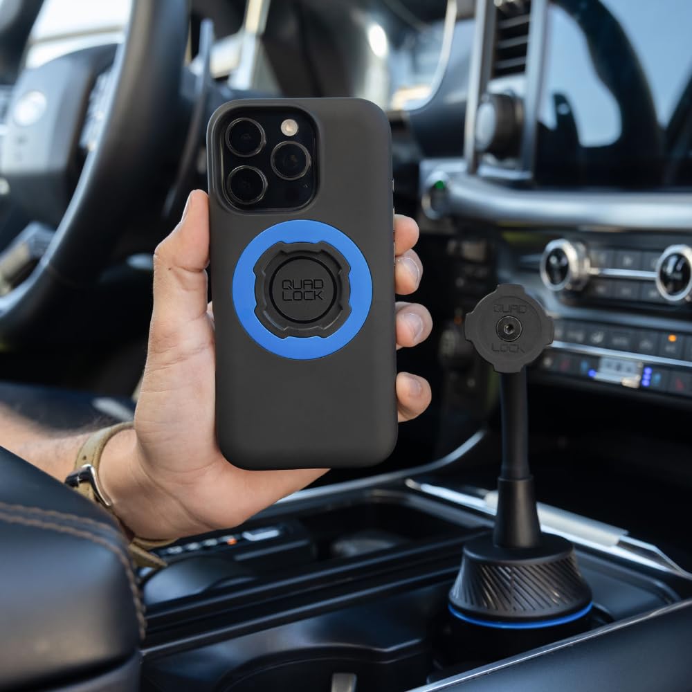 Quad Lock Soporte de teléfono para coche, camión y caravana
