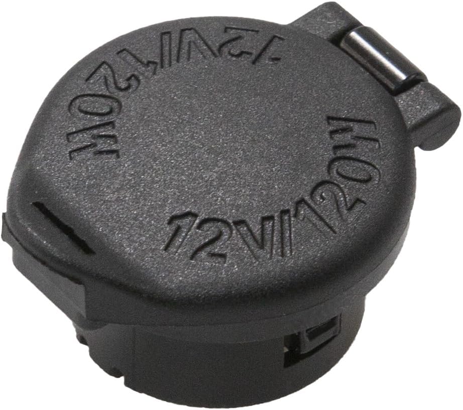RLB-HILON Center Console Lighter Power Outlet Cover Cap Compatible with Toyota Sienna 2011-2014, for Tacoma 2013 2014 2015 Year, for 85535-08010