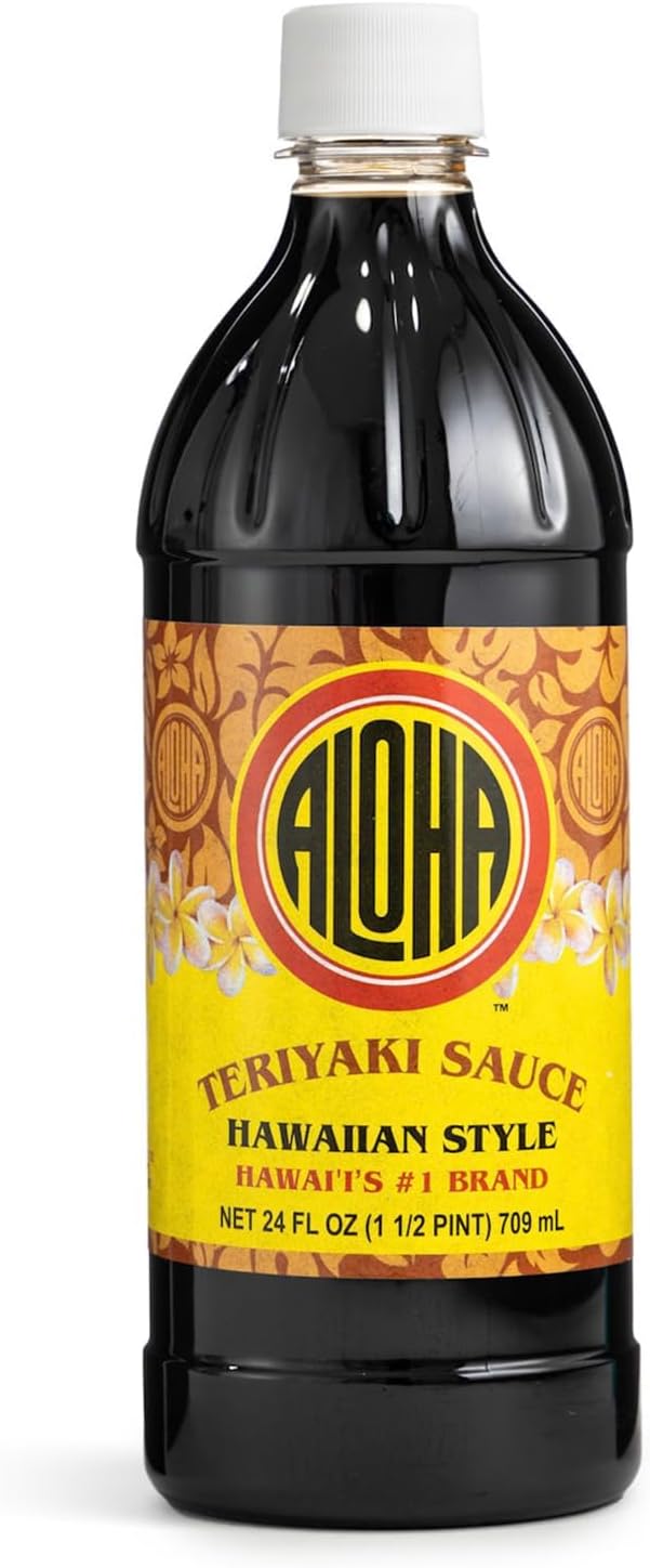Aloha Shoyu, Hawaiian Style Teriyaki Sauce Hawaiian, 24 Ounce