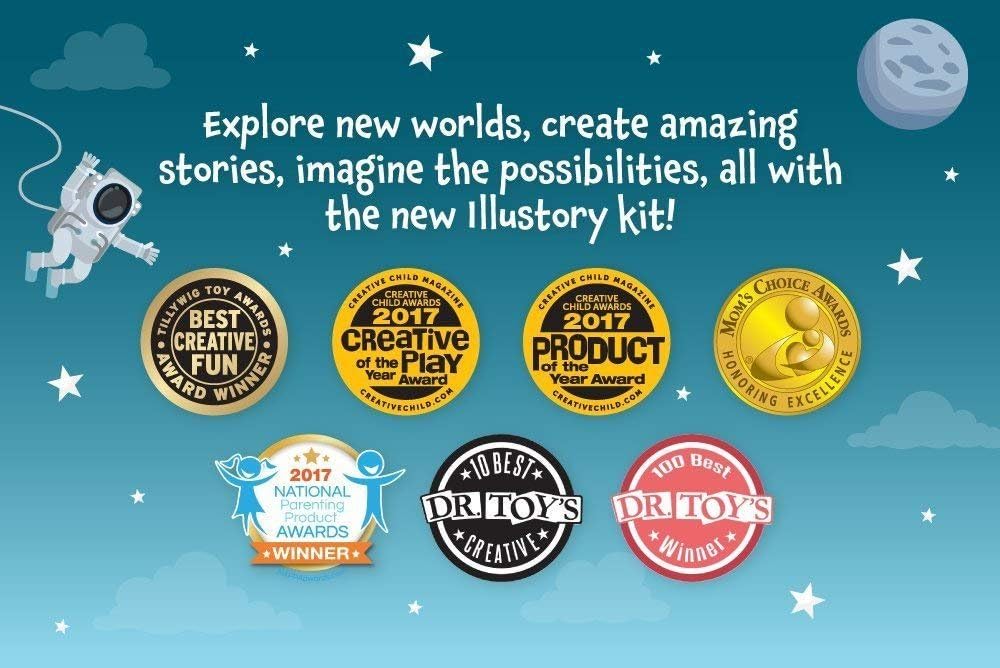 Illustory Book Making Kit, Multicolor (Full pack with 10 color markers)