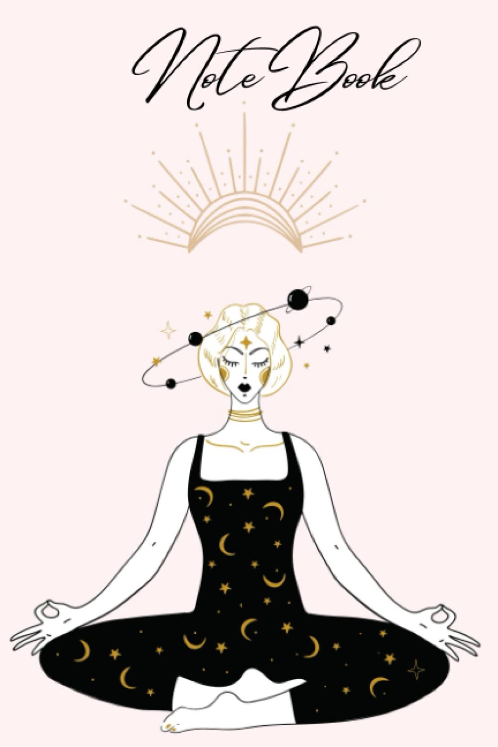 Yoga Women Notebook: Yoga Notebook for Women and Girls, Cute Vintage Yoga Notebook - Blank Lined Journal Gift for Girls 6x9 - 120 Pages