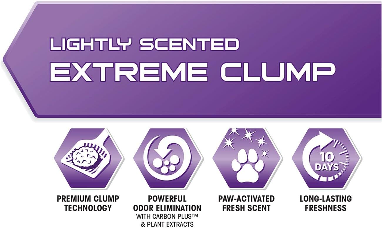 Lightly Scented Extreme Clump Cat Litter by Ever Clean
