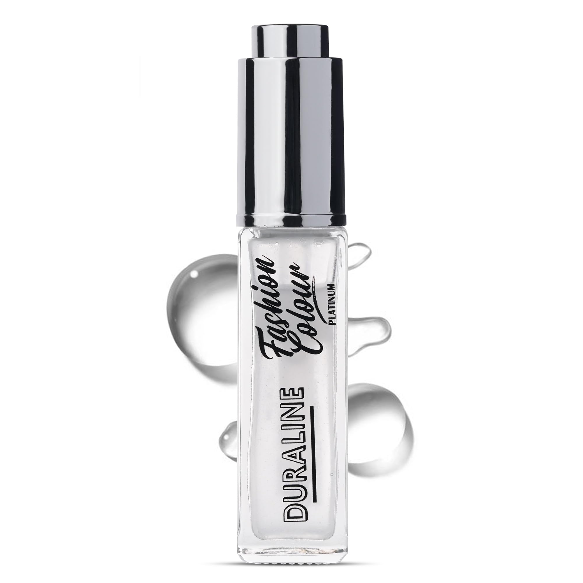 Fashion Colour Duraline Makeup Reviving Liquid | Long Lasting Water Resistant Magic Drops | Makeup Mixing Liquid Matte for Fixing Broken Makeup,Dry Gel Eyeliner & Mascara |Paraben-Free for All Skin Types | Transparent-6ml