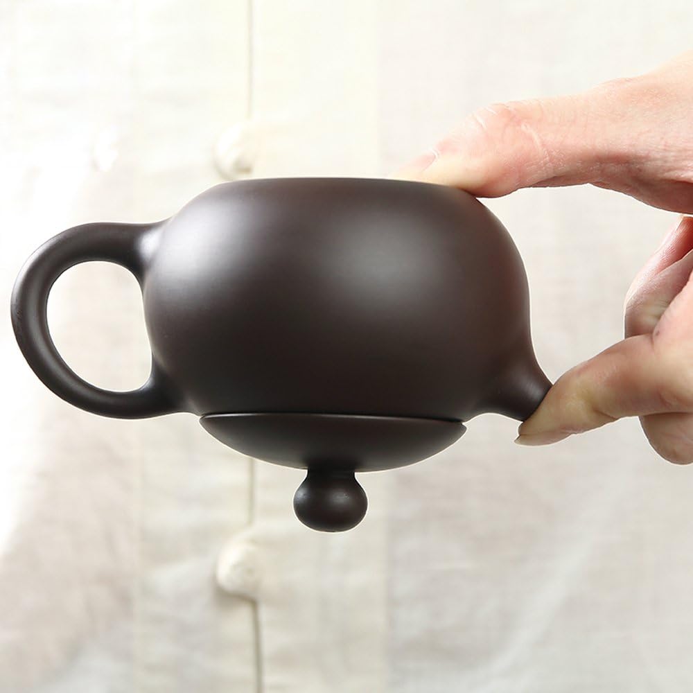 Chinese Handmade Zisha Kungfu Teapot Yixing Purple Clay Tea Pot 180cc