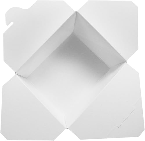 Miniatura 8 de Karat FP-FTG110W Caja plegable #4 de 110 onzas líquidas de 7.8 x 5 x 3.5 pulgadas (paquete de 160)