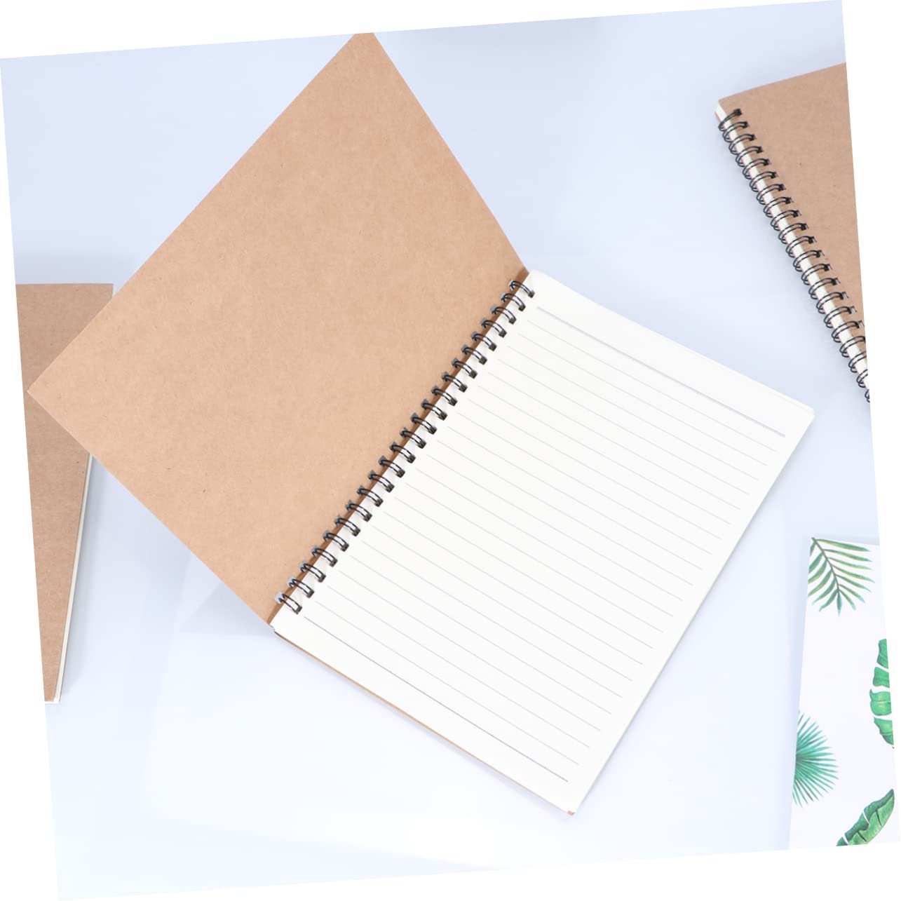 STOBOK Set di 3 Quaderni in Formato A5 Kraft Quaderni per Diario per Scrivere per Studenti Impiegati Insegnanti Scrittura