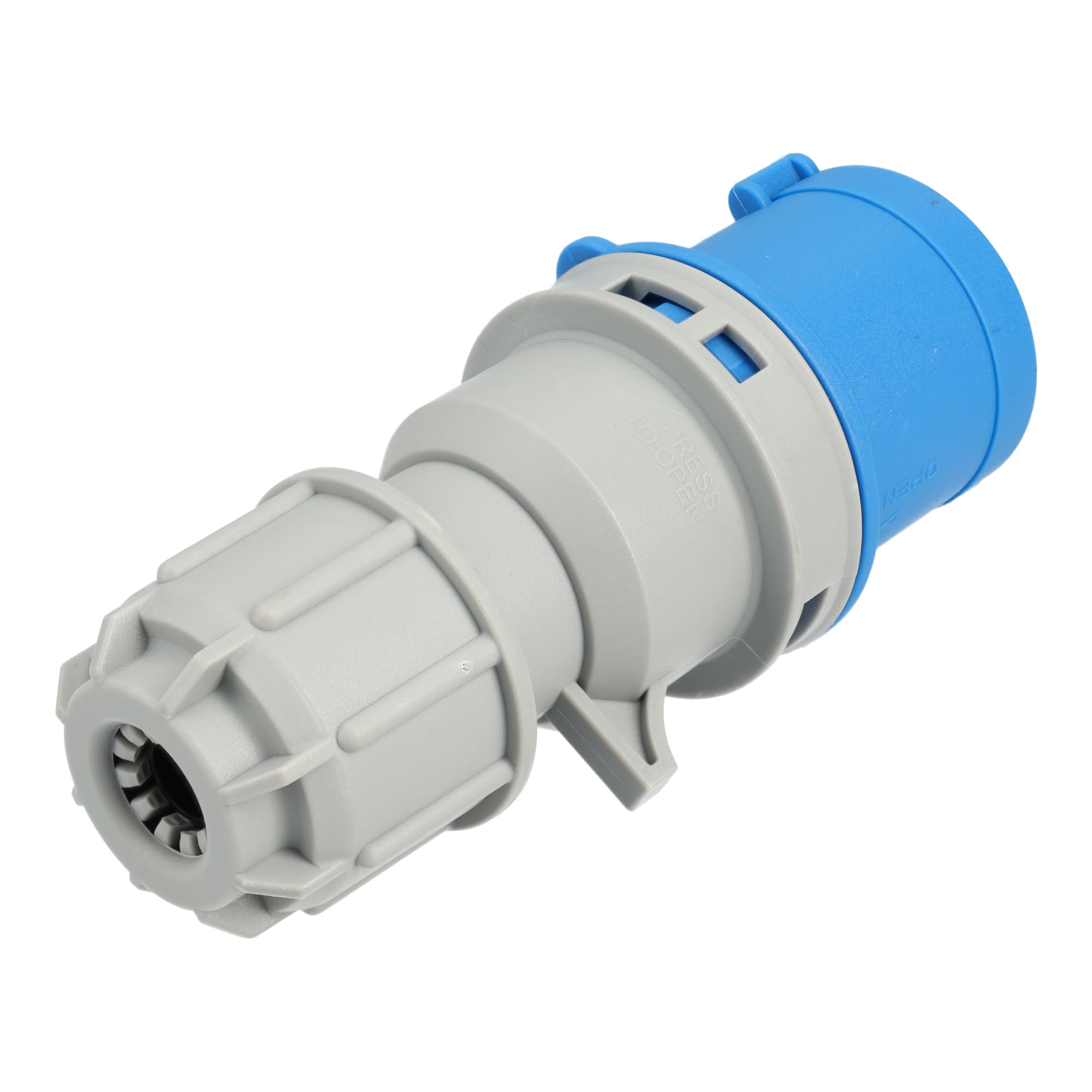 Jandei - Pack connecteur de puissance, prise industrielle 32A 2P+T (3 pôles) 240-415 Vac IP44, mâle aérien + femelle aérienne. Prises industrielles Adaptateur