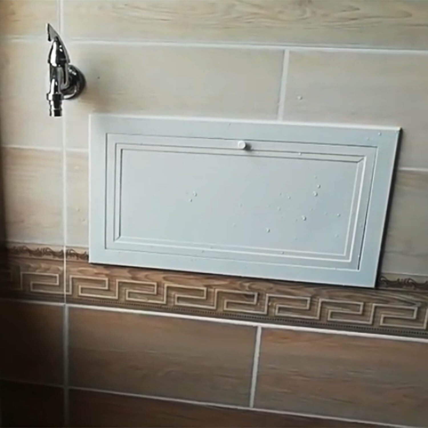 Kanduo One Color Plumbing Access Door Access Panel Wall Tile Access Panel For Bathroom, Access Door For Plumbing Drywall(15X15cm/6X6in)