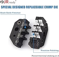 Vista 6 de JRready Kit de conectores Deutsch Serie DTM, 2 3 4 6 8 12 pines conectores DTM impermeables grises, herramienta de crimpado Deutsch ACT-LY-20DTM