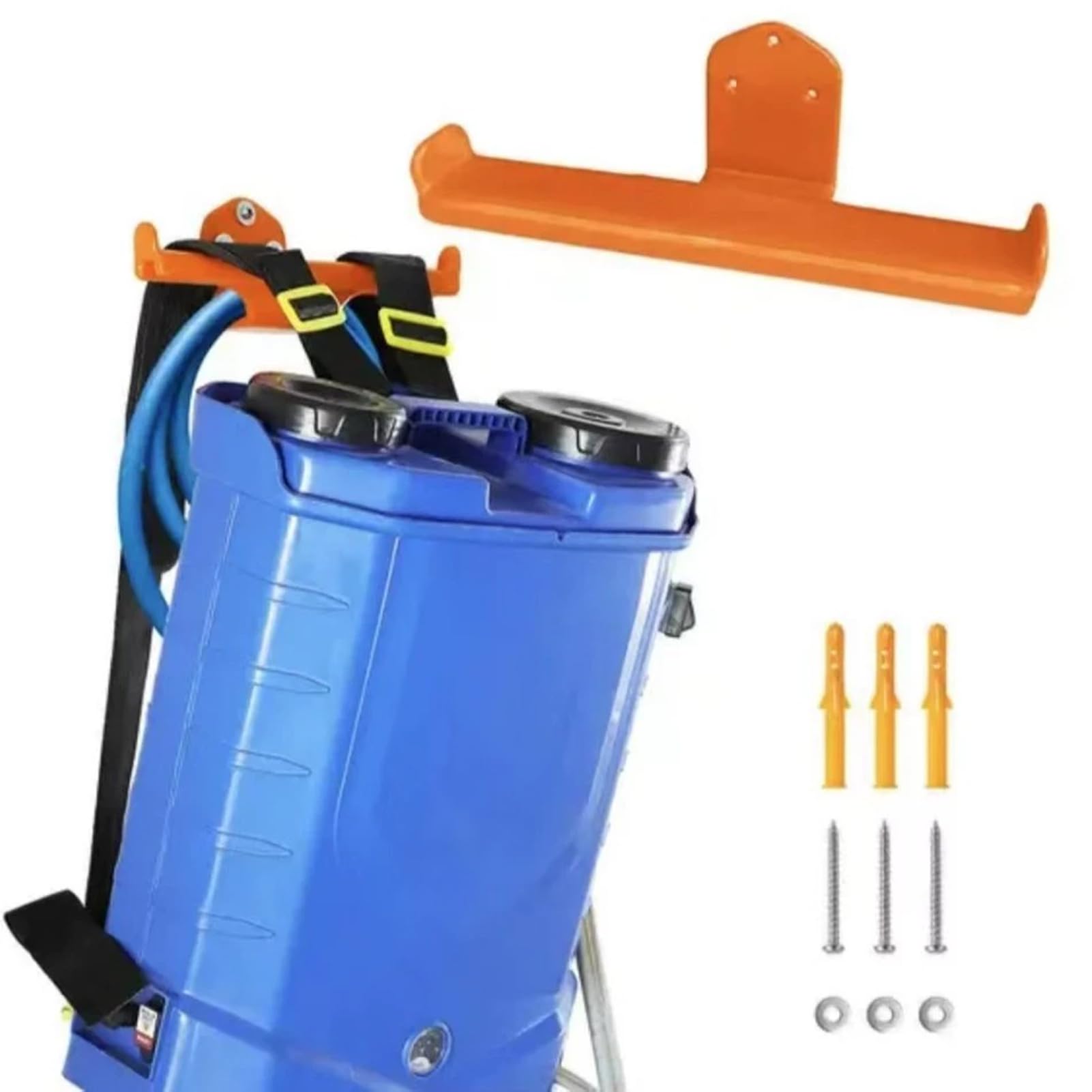 Ailan Handheld Blower Mounting Bracket, Garage Wall-Mounted Blower Holder, Simple Durable, Compatible With Tool , Rucksack Spray Mount