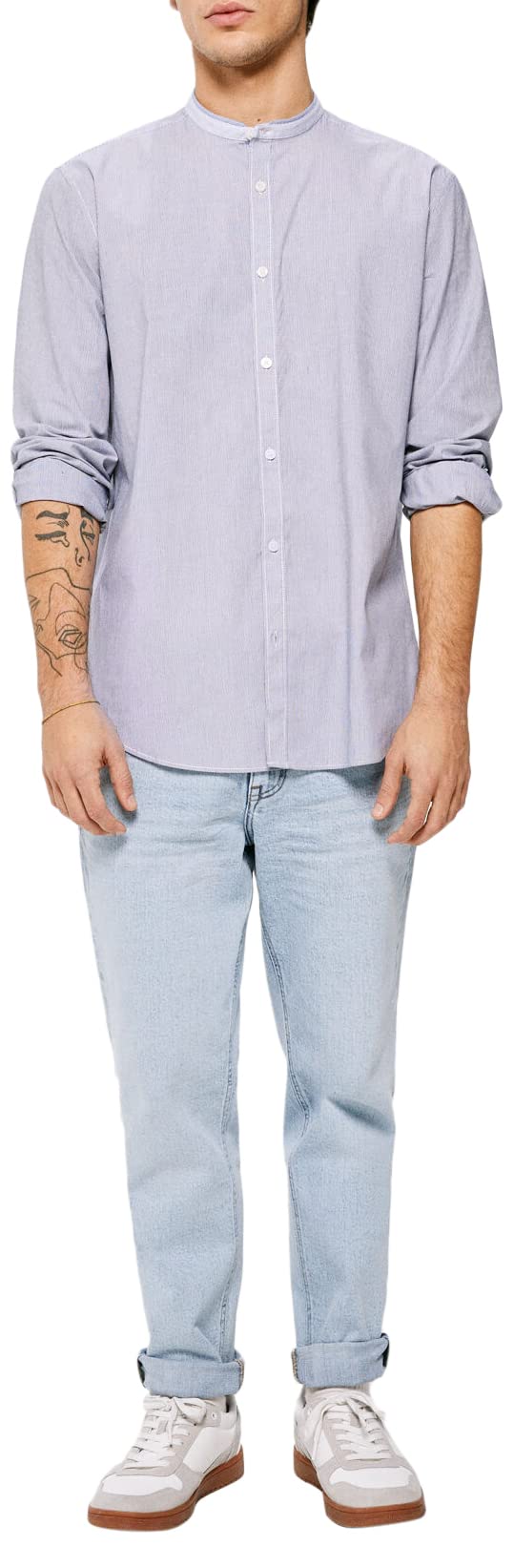 SPRINGFIELD Camisa Microraya Mao Hombre