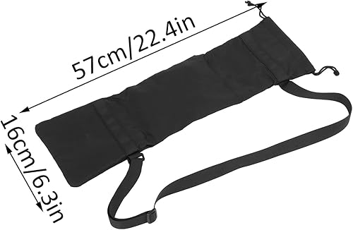Miniatura 7 de Goshyda Bolsa de trípode de nailon portátil con correa para el hombro, y resistente al desgaste, para trípodes, monopiés, soportes de luz (S)
