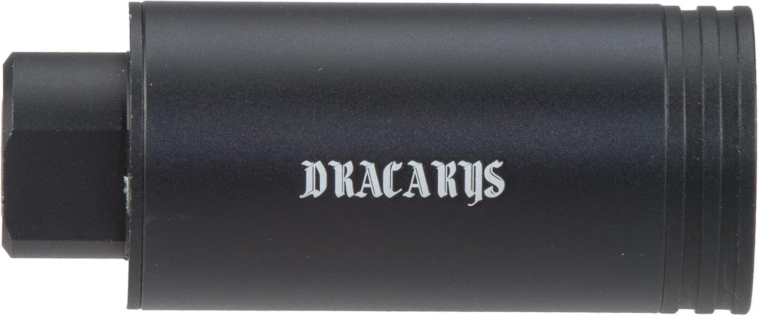 GoldenBall Spitfire Tracer Unit Airsoft Gun Pistol Lighter Dracarus Style for 14mm CCW Thread with 11mm CW Adapter, Rechargeable Battery