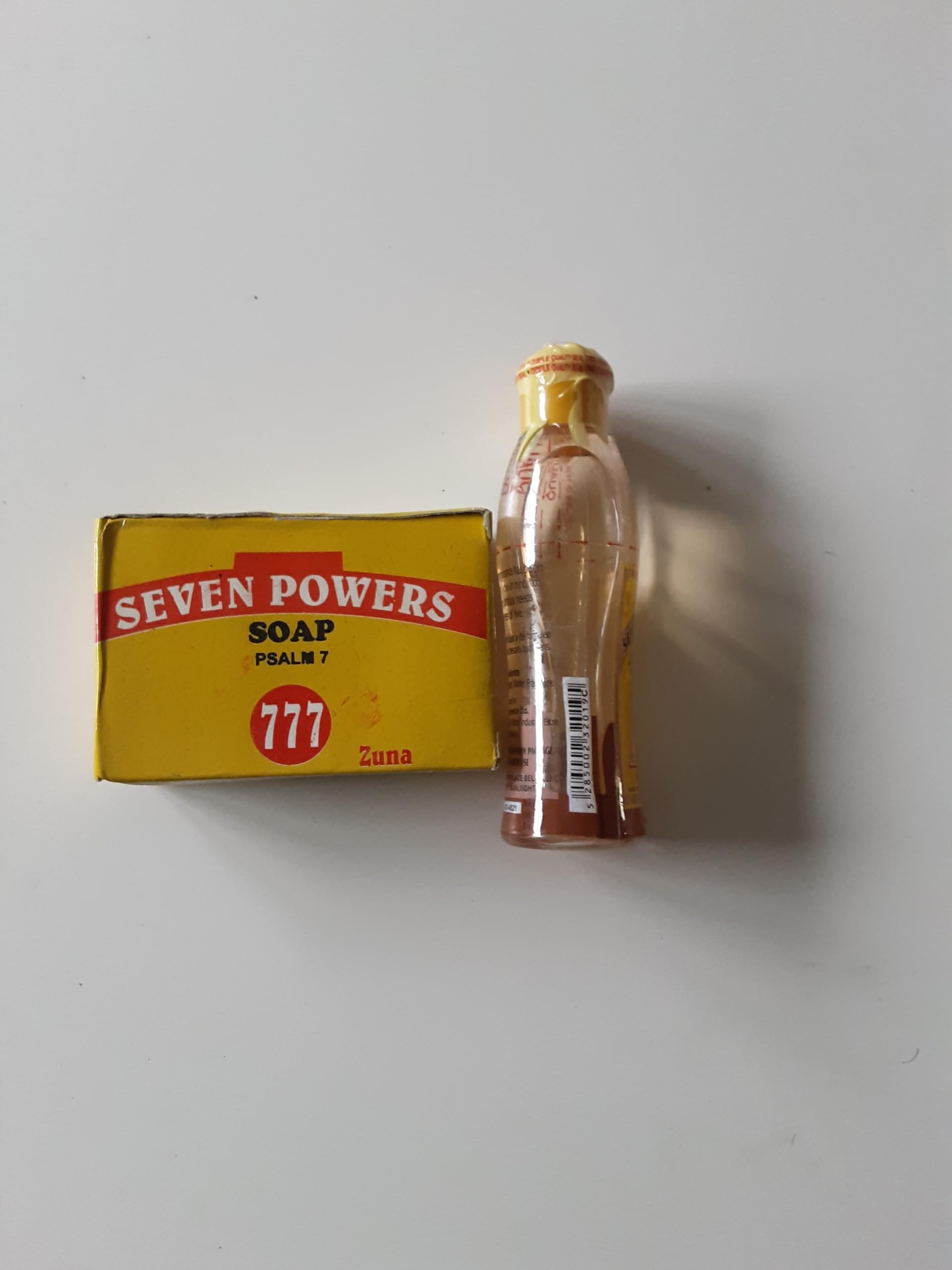 Seven Powers 777 Duo Parfüm und Seife, Spirituell, 50 ml, Duft und 100 g, Seife, Unisex, Blumenmuster