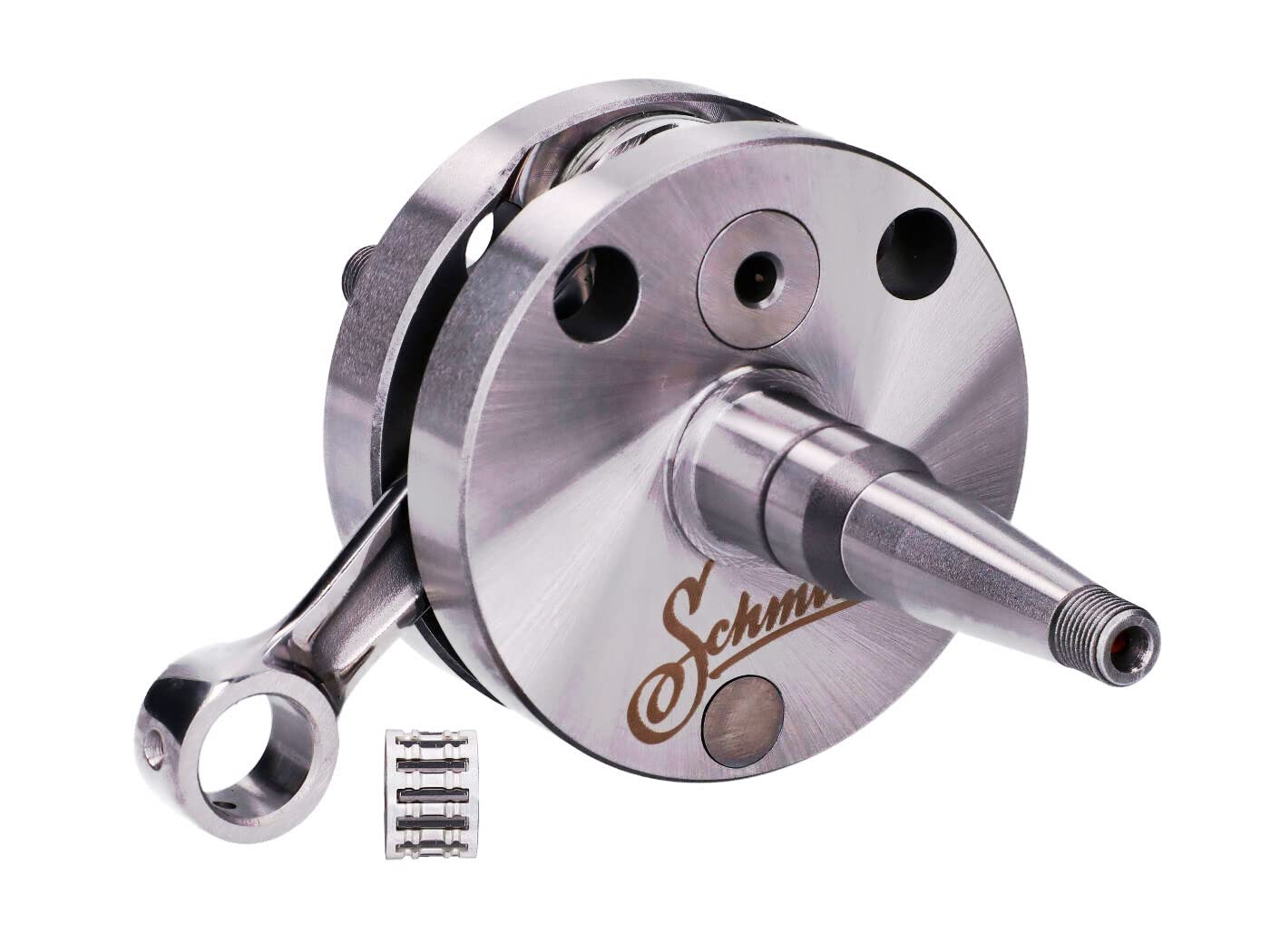 Schmitt Kurbelwelle "Dampfhammer" 44mm Hub, 85mm Pleuel, 50-75ccm für Simso