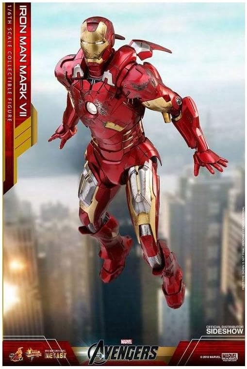Hot Toys Die Cast Avengers 12 Inch Figure Movie Masterpiece 1/6 Scale Series - Iron Man Mark VII 903752