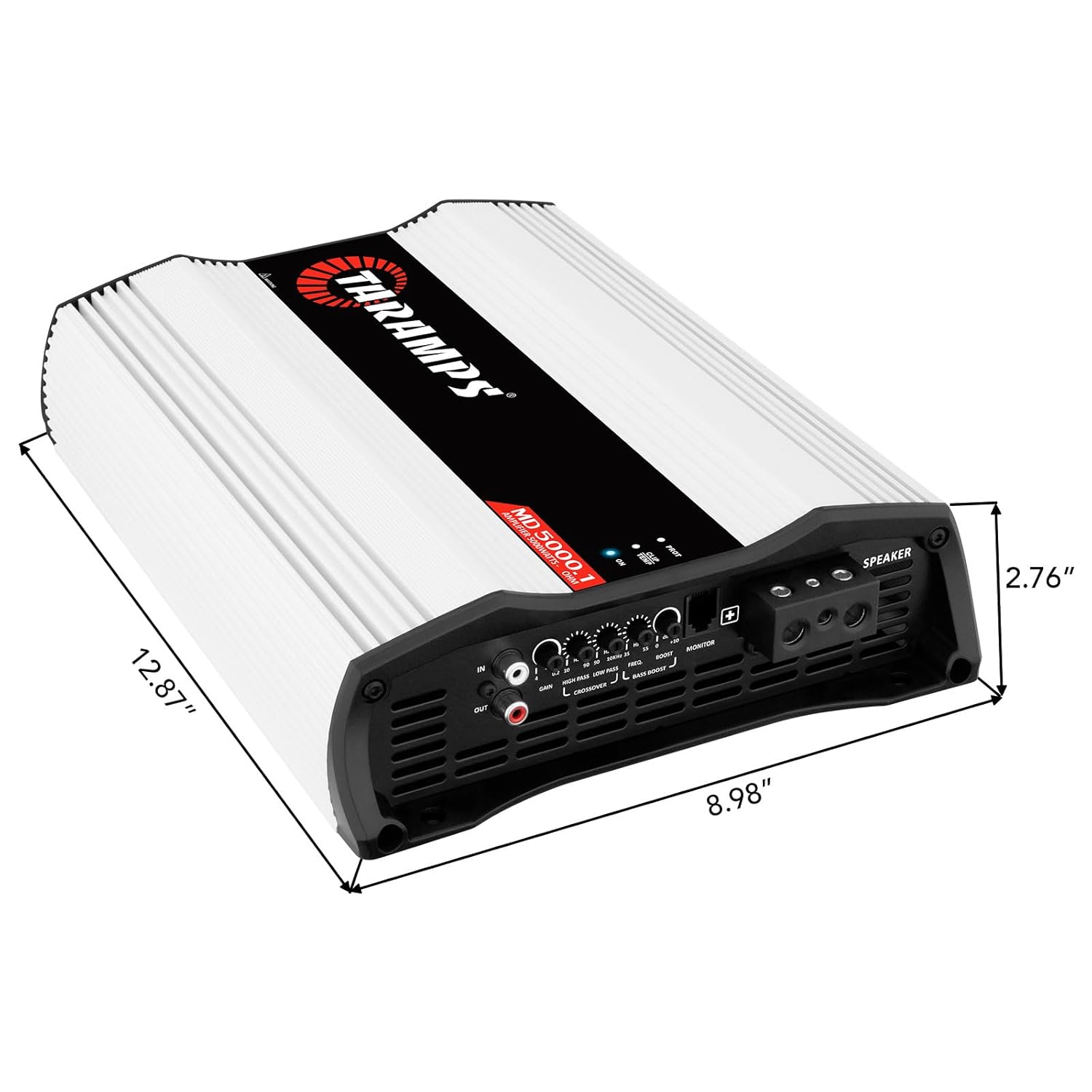 Taramps MD 5000.1 Amplifier 1 Ohm 5000 Watts RMS MAX, Mosfet Digital Full Range, Crossover Low/High Pass, Bass Boost, Car Audio System, Monoblock 5k, 1 Channel, LED Monitor Indicator, Class D, MD 5k - Image 6