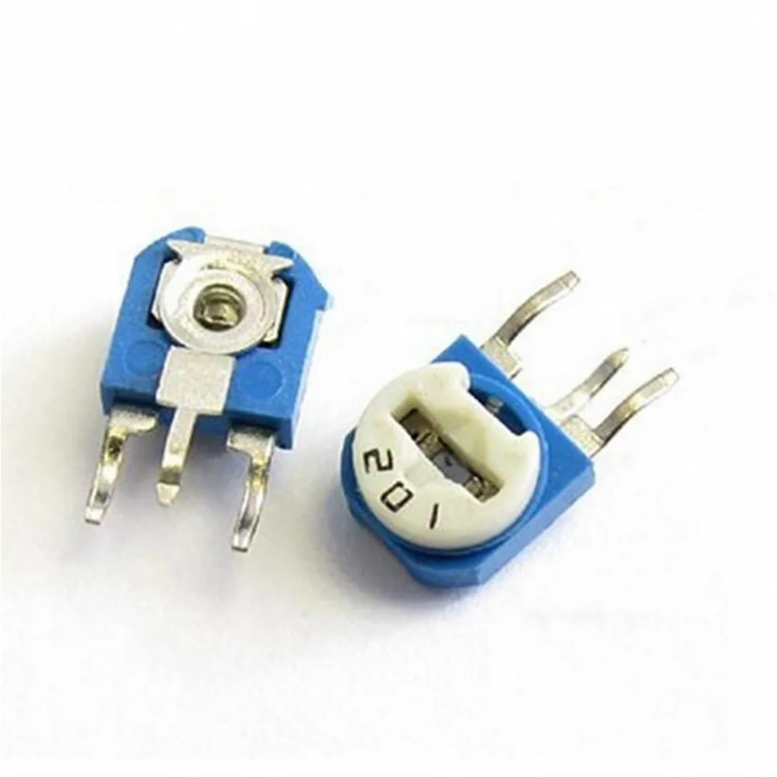 Potenciómetro recortador RM063 de 500 piezas, resistencia ajustable de 100 R a 1 M, 1 K, 5 K, 10 K, 20 K, 50 K, 100 K, 500 K y 1 M.(500 Ohm)