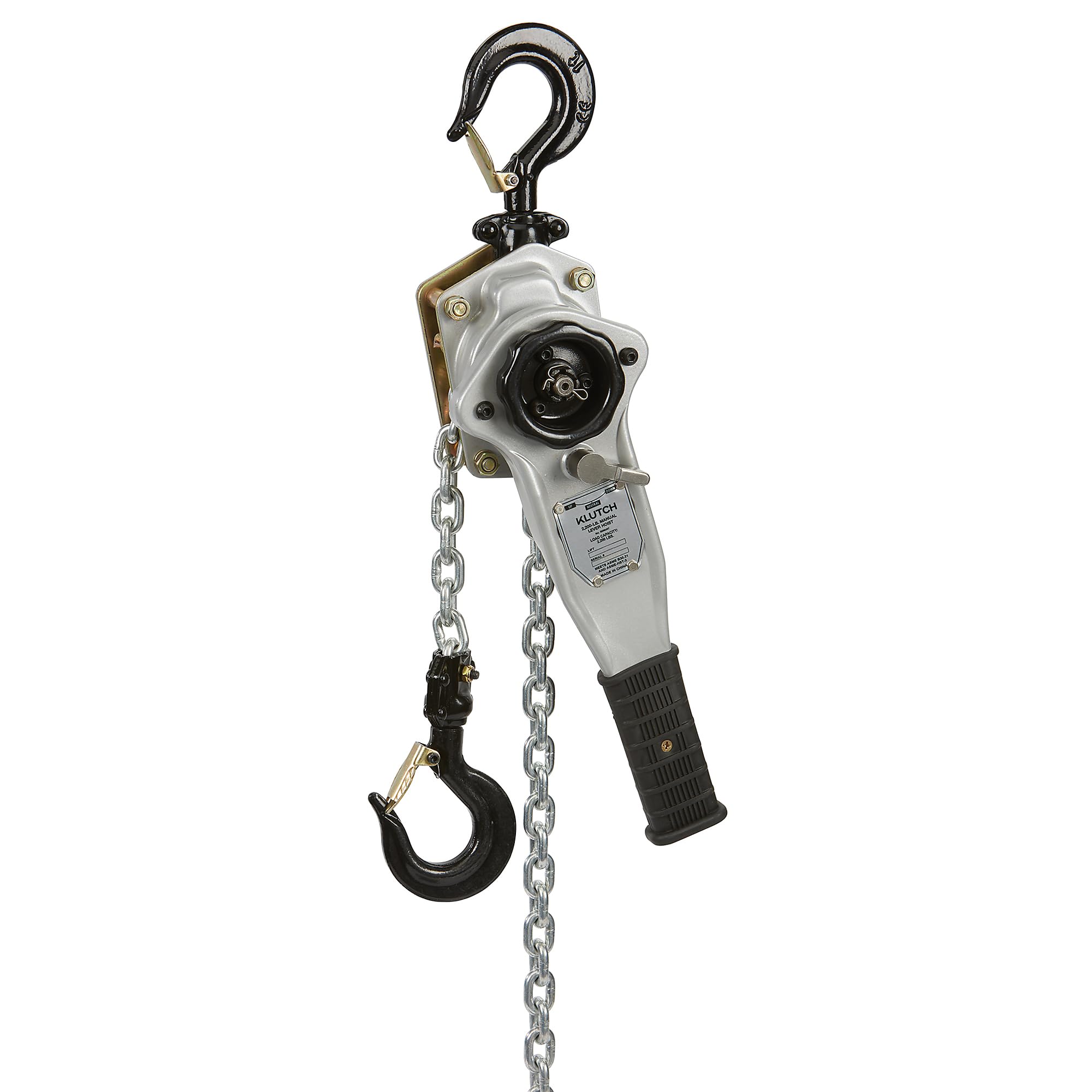 Amazon.com: Klutch Lever Chain Hoist, 2,200-Lb. Capacity, 15ft