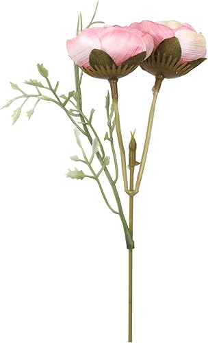 Miniatura 9 de aufuwa Mini peonías artificiales de seda falsas, ramo de flores de peonías de seda, centros de mesa para mesas, hogar, oficina, boda, decoración de