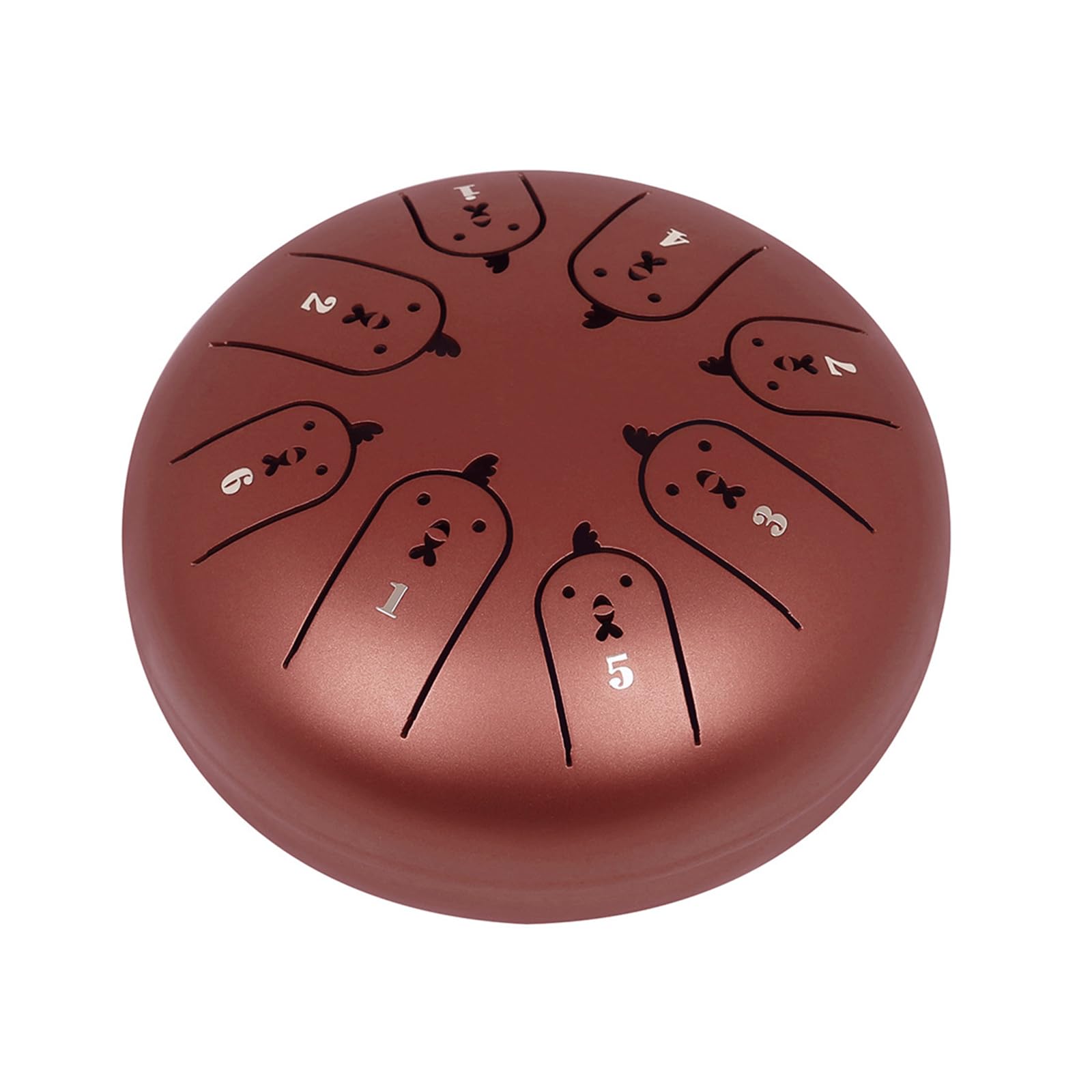 Instrumento de percusión portátil de 12 tambores etéreos de 8 tonos C, tambor de lengua de acero, tambor etéreo de música