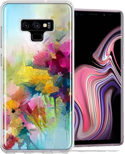 Mundaze - Para Samsung Galaxy Note 9 Acuarela Flores Resumen Primavera Colorida Pintura Floral Delgado HĂbrido A Prueba de Golpes Carcasa Duro Suave Mundaze - Para Samsung Galaxy Note 9 Acuarela Flores Resumen Primavera Colorida Pintura Floral Delgado HĂbrido A Prueba de Golpes Carcasa Duro Suave