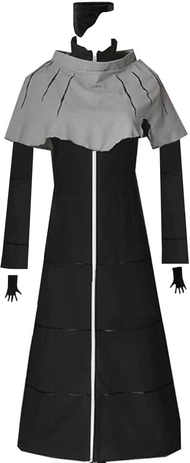 Poetic Walk Anime Mens Uniform Suit Costume Cosplay Halloween Cloak Coat Set Outfit