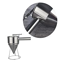 Vista 7 de Octopus Balls Funnel Baking Funnel Dispenser Cake Cupcake Funnel Cake Cupcake Funnel Stirring Funnel Chocolate Candy Funnel Stirring Funnel Fish