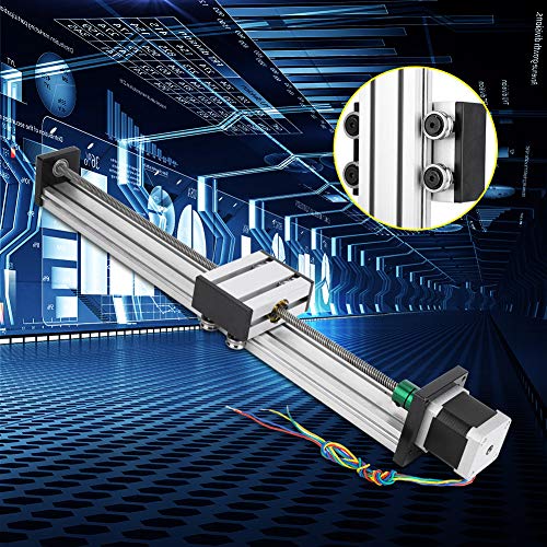 Rail à vis élevé en aluminium avec course de 200 mm pour axe linéaire CNC