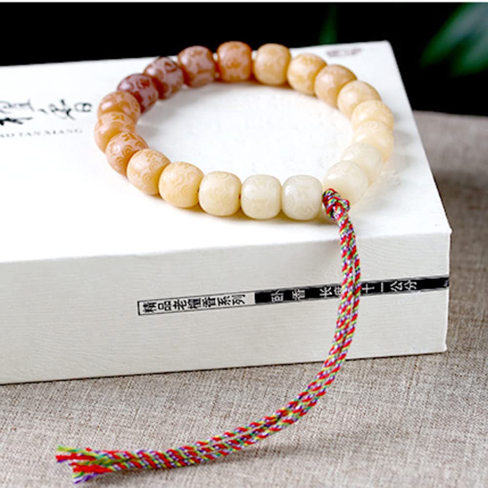 Braccialetti con Perline di radice Mantra Bodhi a Sei Caratteri