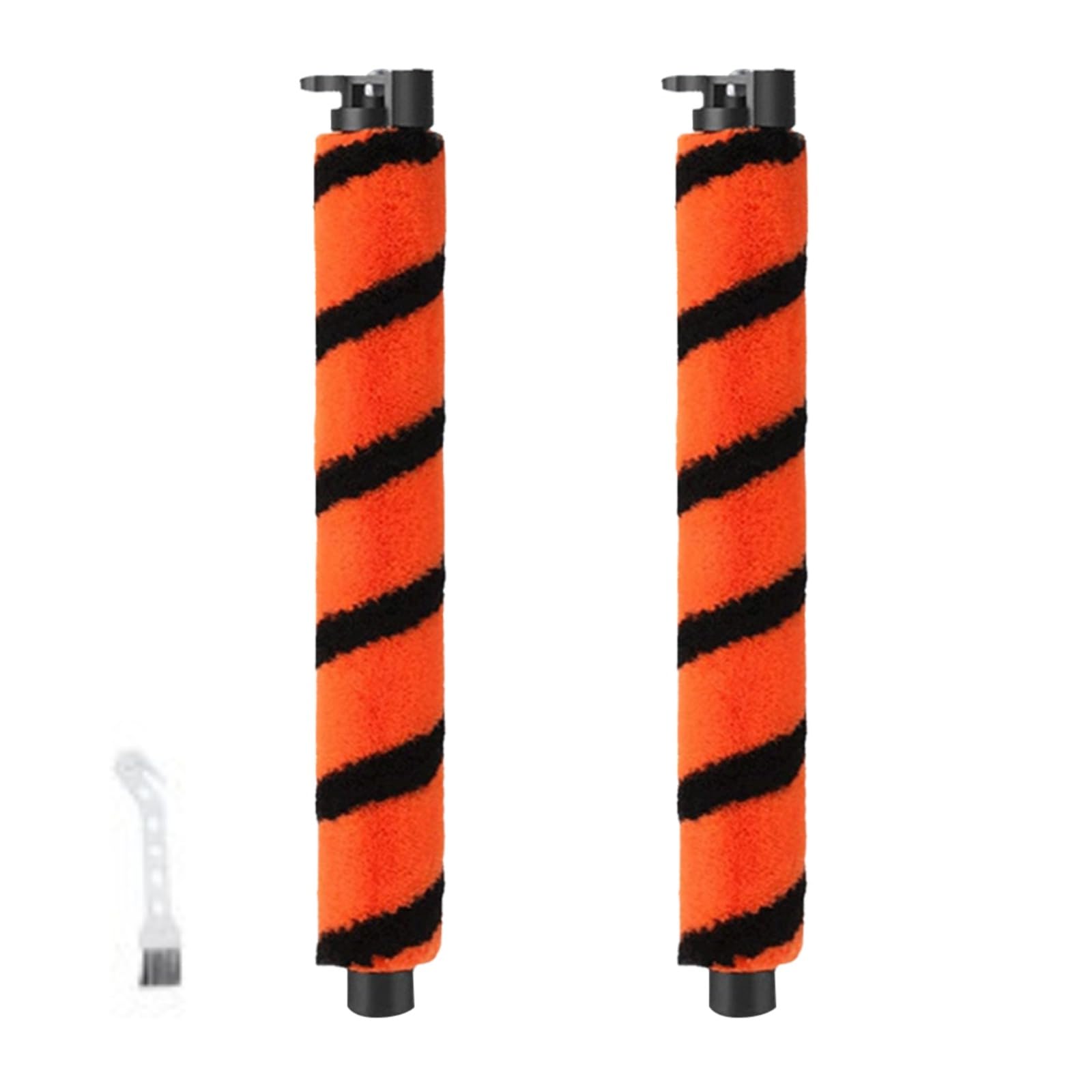 Shark - Cepillo de repuesto para aspiradora, cepillo de rodillo de repuesto compatible con LZ600, LZ601, LZ602, L602C, incluye 2 cepillos principales y 1 cepillo de limpieza, diseño rojo para un fácil