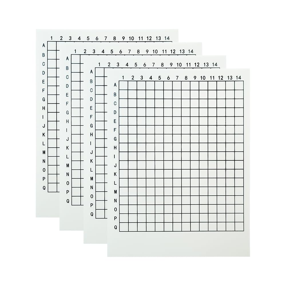 4 Pcs Varroa Mite Counting Board, 10-Frame Varroa Mite Boards Beehive Mite Count Board for Monitor Mite Population and Location
