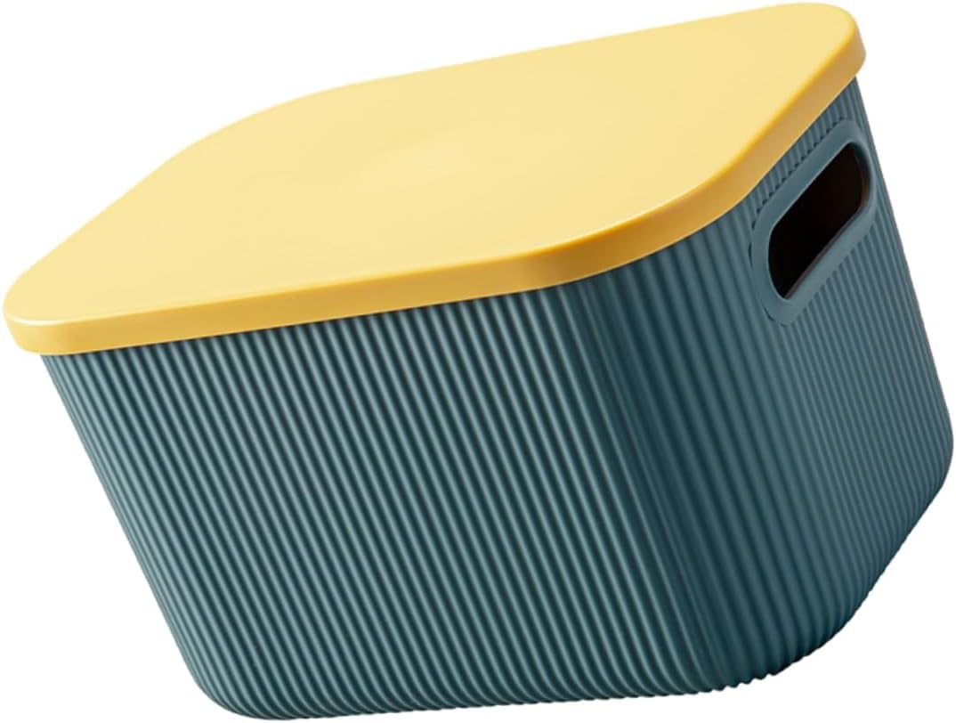Cabilock Multipurpose Plastic Storage Box with Lid for Home Organization