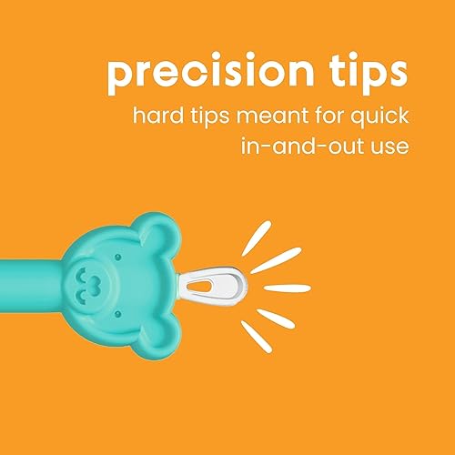 Miniatura 5 de oogiebear Limpiador de nariz para bebés y herramienta de eliminación de cera de oídos, eliminación segura de mocos y cerumen para recién nacidos,