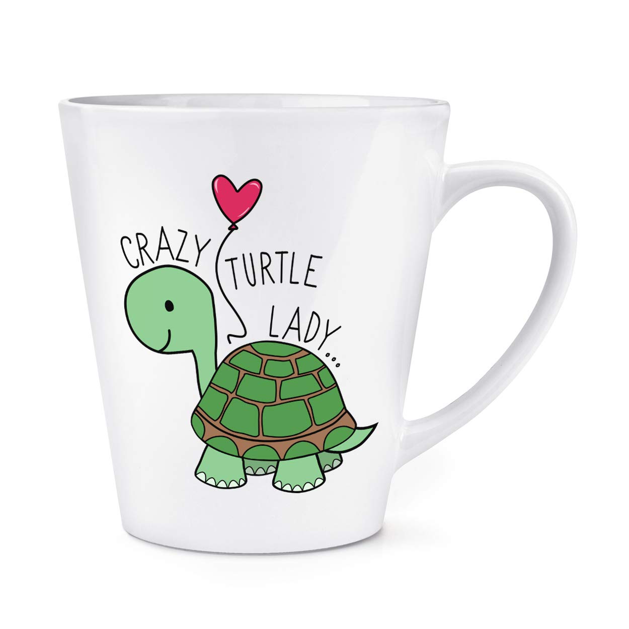 Crazy Turtle Lady 12oz Latte Mug Cup